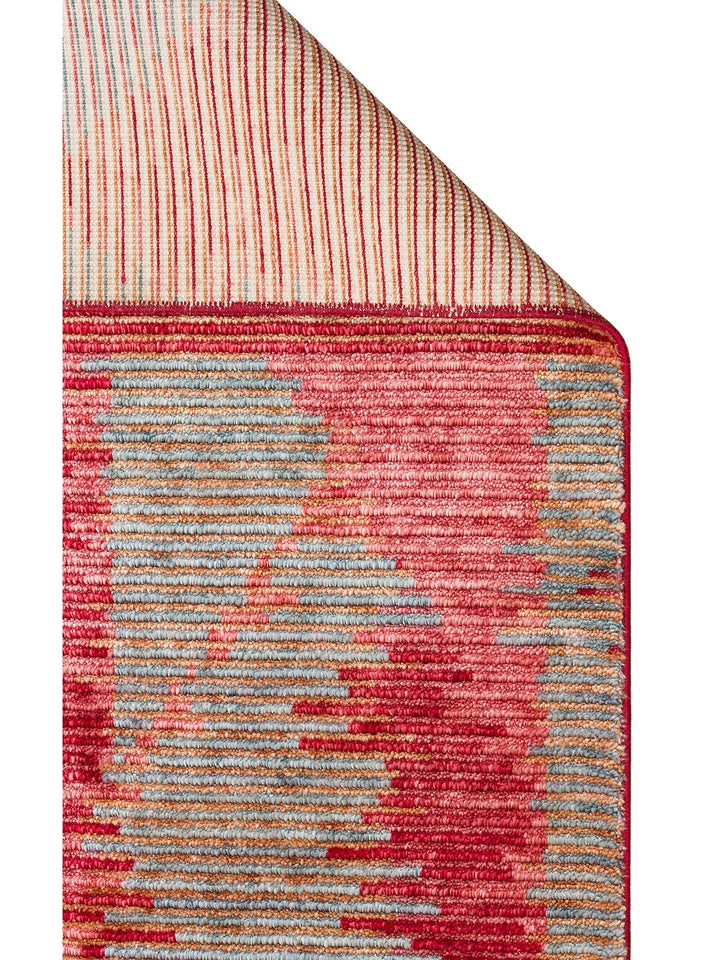 Burj Series 100% Natural Handcrafted Black Loom Carpet 02 MULTY