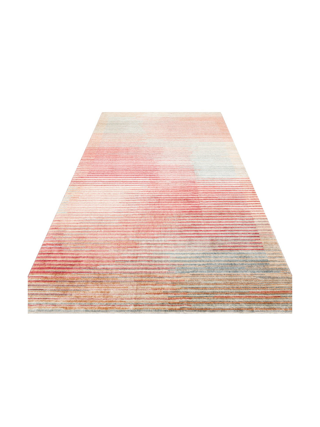 Burj Series 100% Natural Handcrafted Black Loom Carpet 02 MULTY