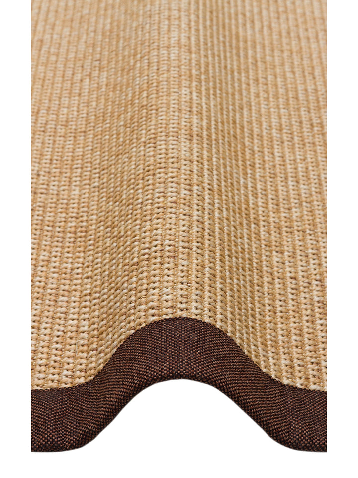 Dream Bordered, Lint-Free, Easy-to-Clean Sisal Carpet Suitable for Indoor and Outdoor Use 2702GB