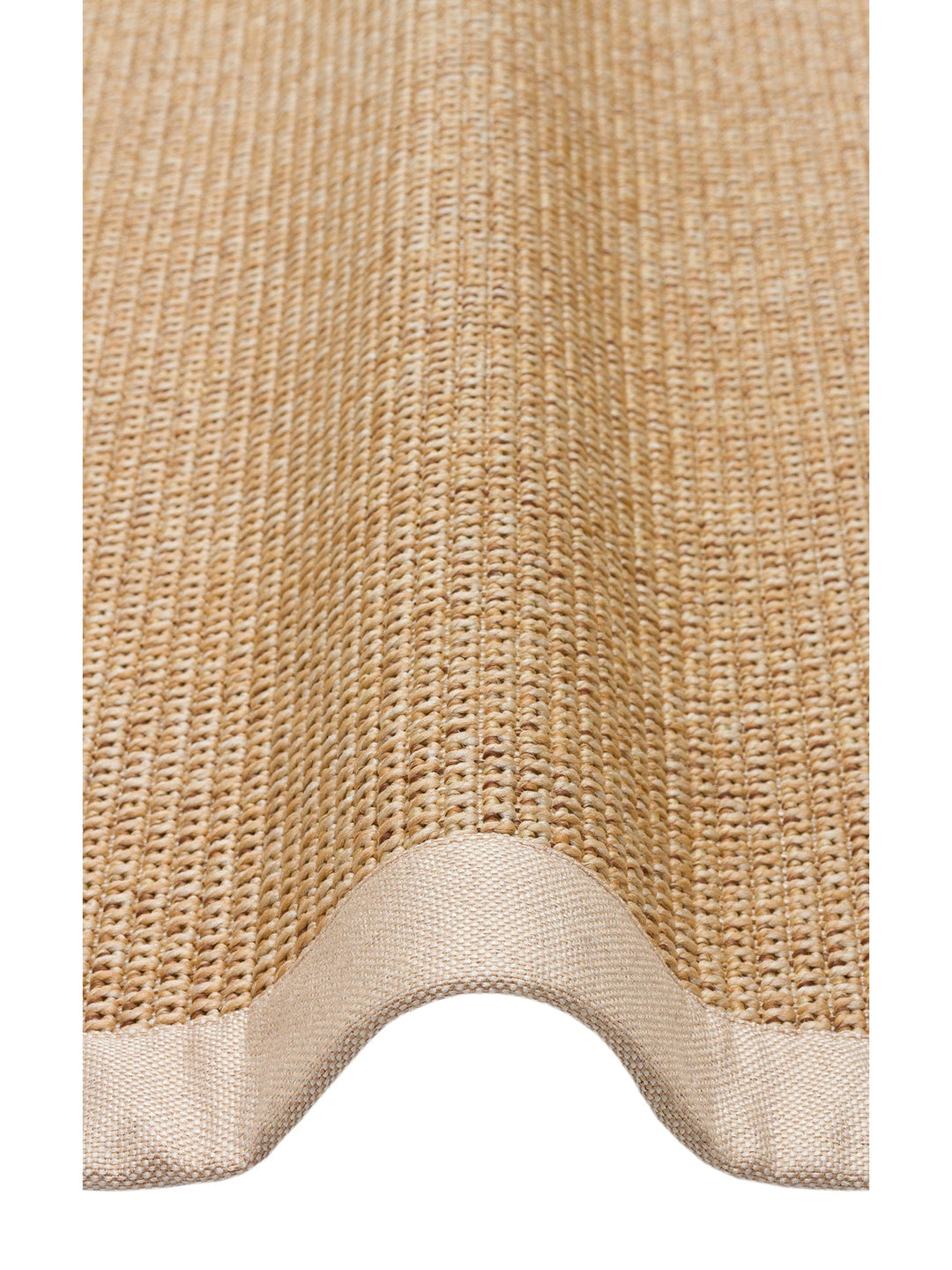 Dream Bordered Indoor and Outdoor Use Lint-Free Easy-to-Clean Sisal Carpet 2702GBB