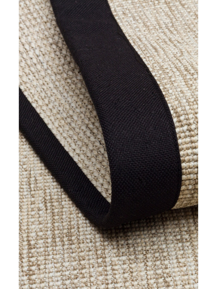 Dream Bordered, Lint-Free, Easy-to-Clean Sisal Carpet for Indoor and Outdoor Use 2703LB