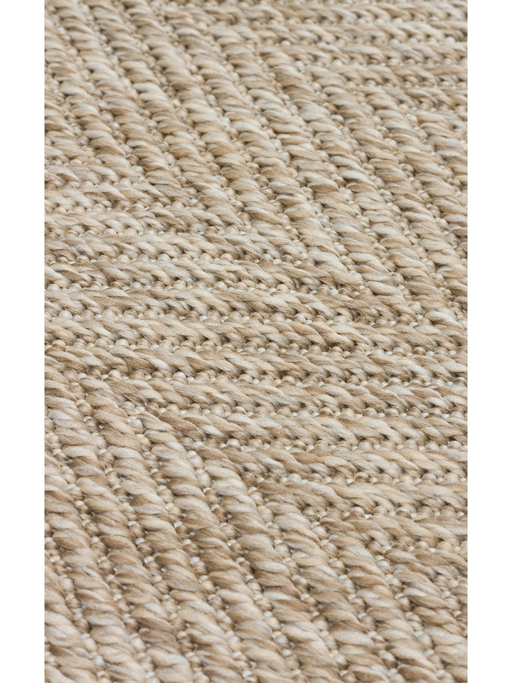 Dream Bordered Indoor and Outdoor Use Lint-Free Easy-to-Clean Sisal Carpet 2704LBBB