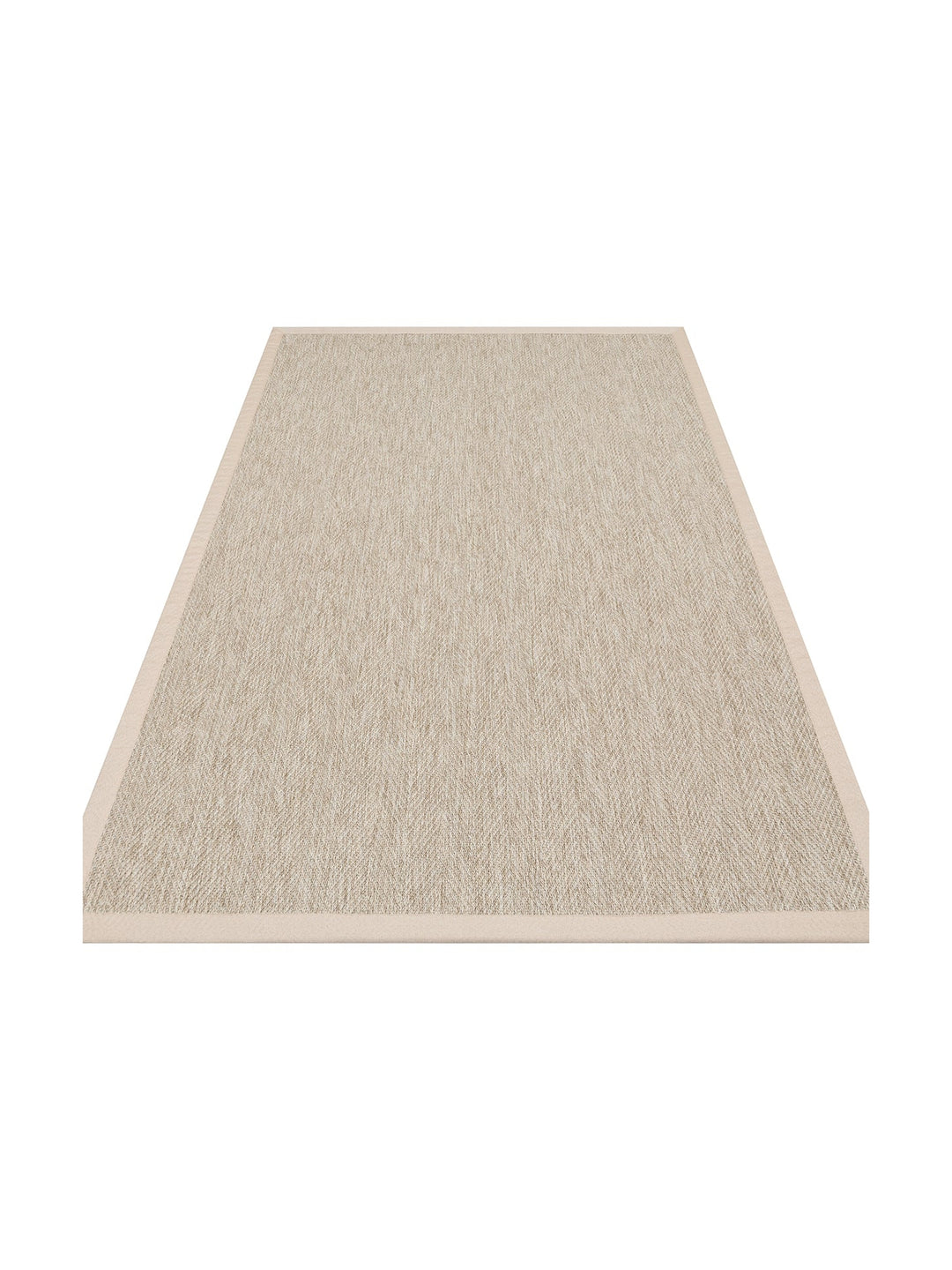 Dream Bordered Indoor and Outdoor Use Lint-Free Easy-to-Clean Sisal Carpet 2704LBBB