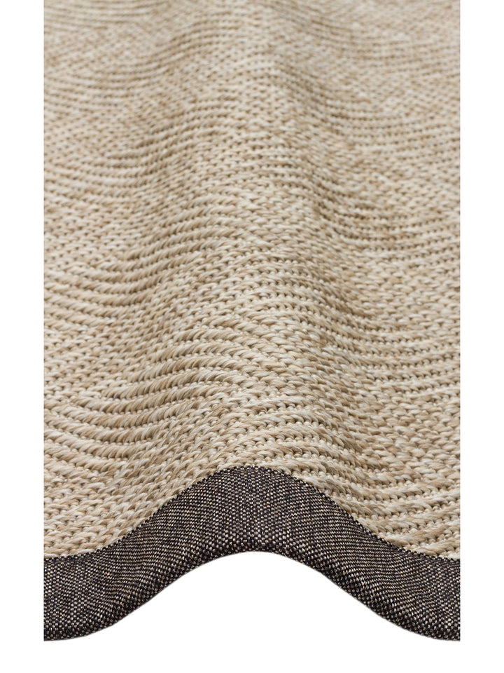 Dream Bordered, Lint-Free, Easy-to-Clean Sisal Carpet Suitable for Indoor and Outdoor Use 2704LBBDMIX
