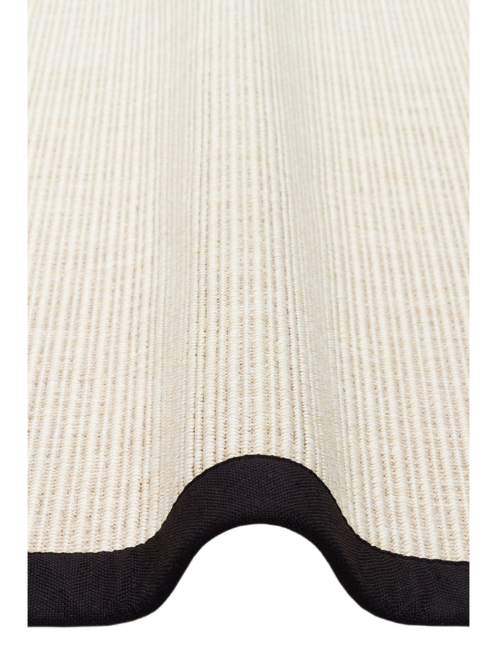 Dream Bordered, Lint-Free, Easy-to-Clean Sisal Carpet Suitable for Indoor and Outdoor Use 2706CBB