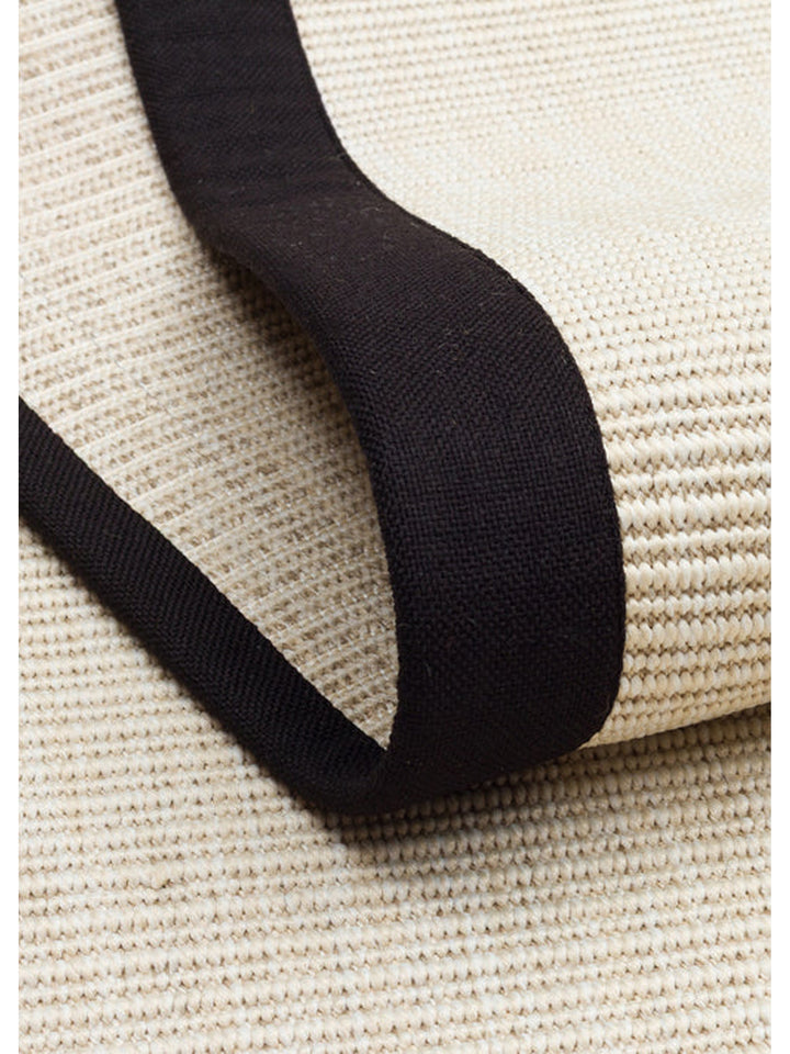 Dream Bordered, Lint-Free, Easy-to-Clean Sisal Carpet Suitable for Indoor and Outdoor Use 2706CBB