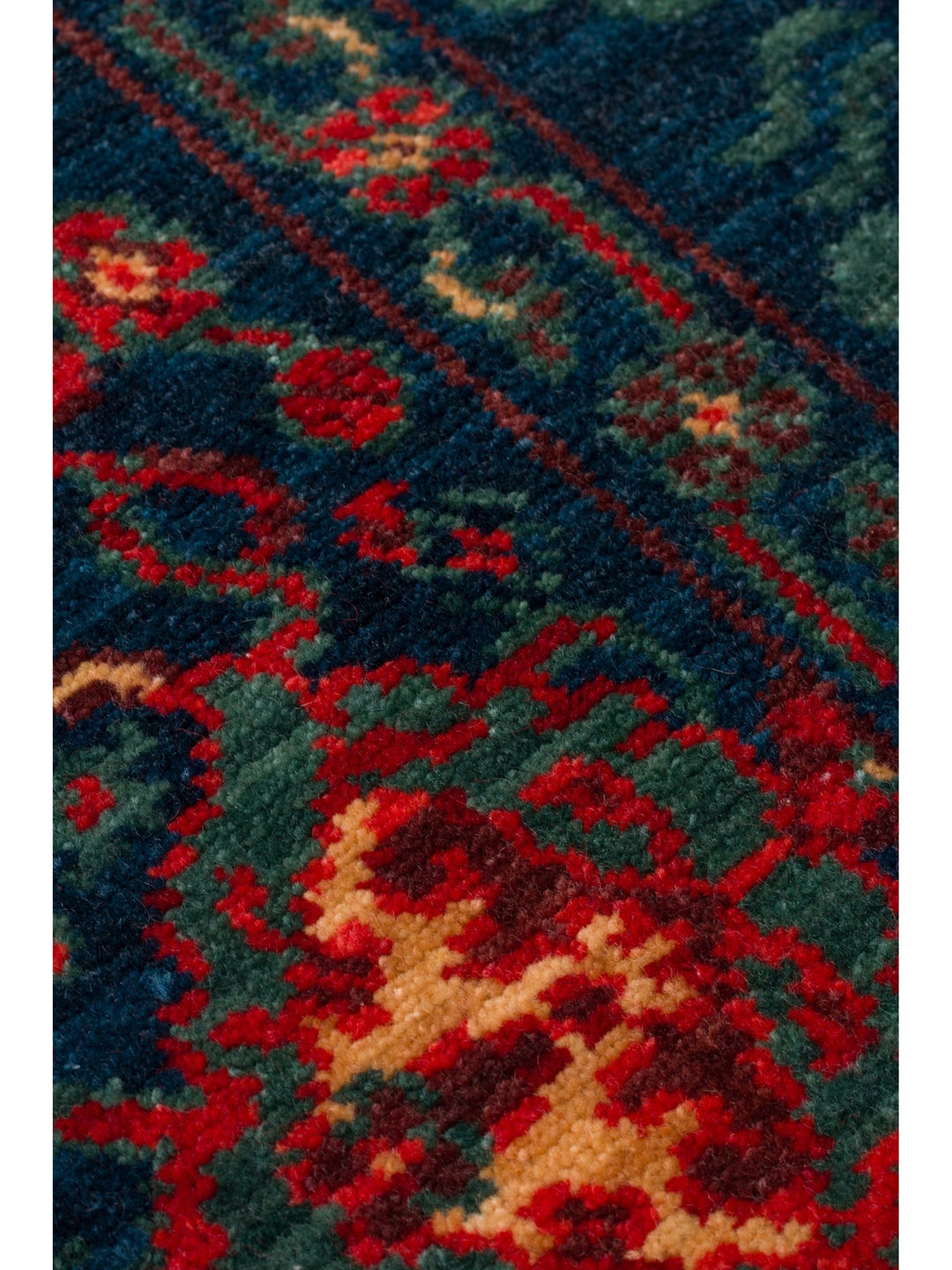 Göbeklitepe Series Handmade Black Loom Carpet with Anatolian Motifs, Produced with 100% New Zealand Wool 03 NAVY