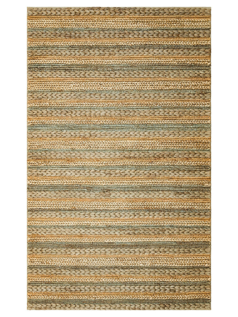 Knit Jute with Different Knitting Texture Handwoven Natural Jute Straw Rug 1103 GREY MULTY XW