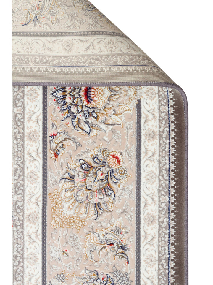 Tahran Series Classic Patterned High Quality Tight Woven Special Living Room Carpet 02DGREY