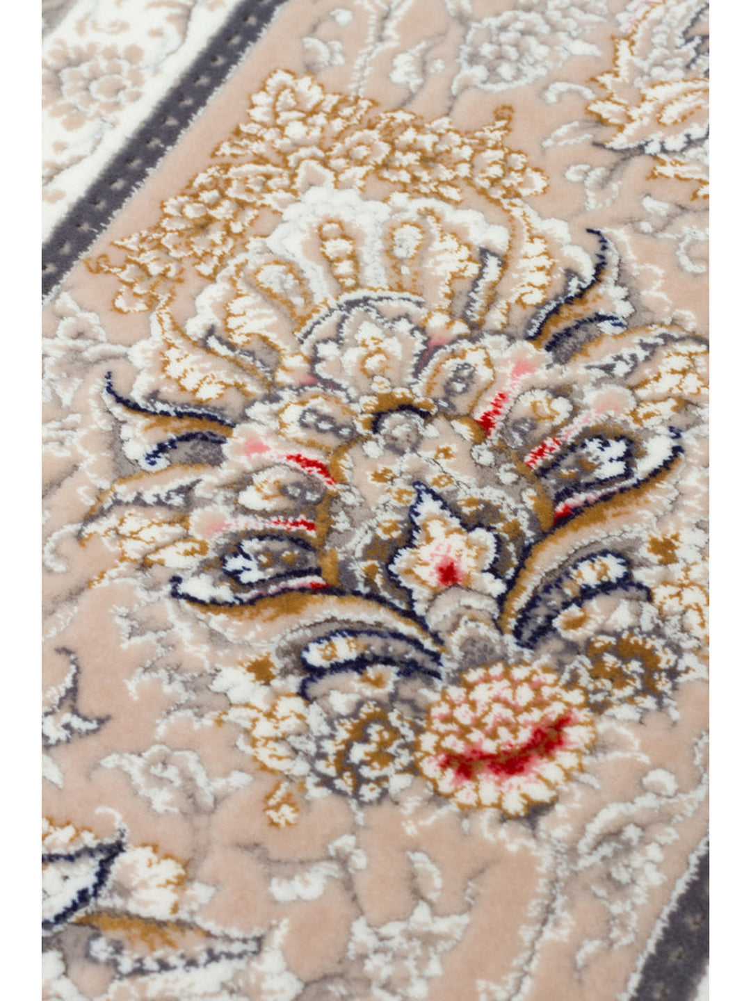 Tahran Series Classic Patterned High Quality Tight Woven Special Living Room Carpet 02DGREY