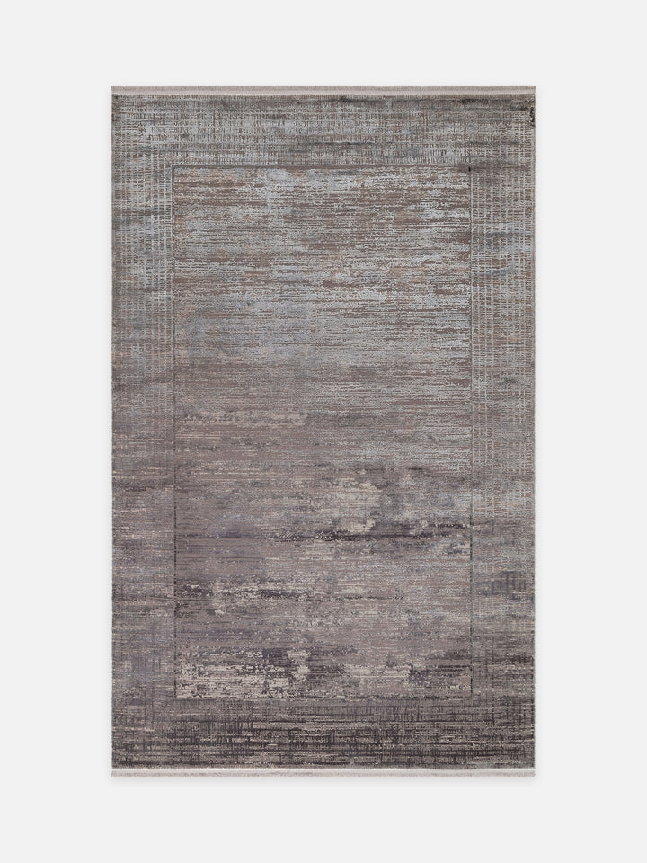 Elegant Dyed Özel Işıltılı Yüksek Kaliteli Sık Dokuma Salon Oturma Odası Koridor Modern Halı 02 D.GREY - Carpetdocia - kusbakisi