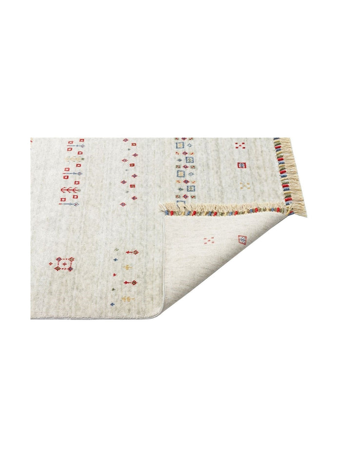 Oushak Carnaval Tapis Uşak Moderne TENCEL™ 100 % Naturel, Facile à Nettoyer, Fait Main 06 BEIGE