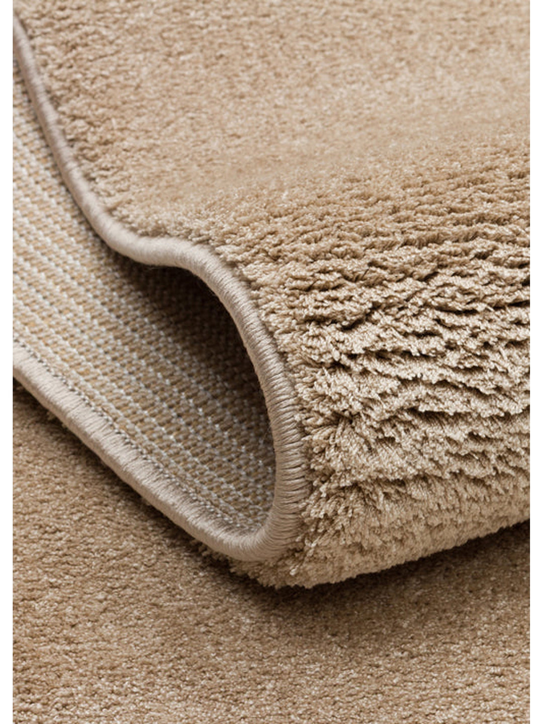 Peace Hav Dust-Free Soft Touch Elegant Shaggy Carpet 01 BEIGE