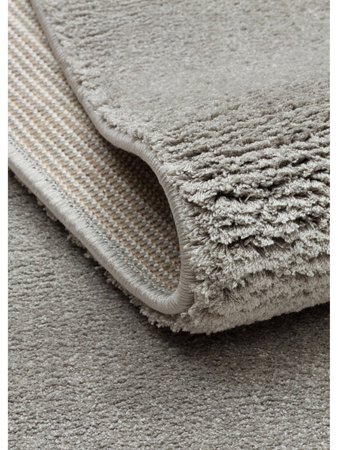 Peace Art Dust-Free, Soft-Touch, Elegant Shaggy Carpet 05 GREY
