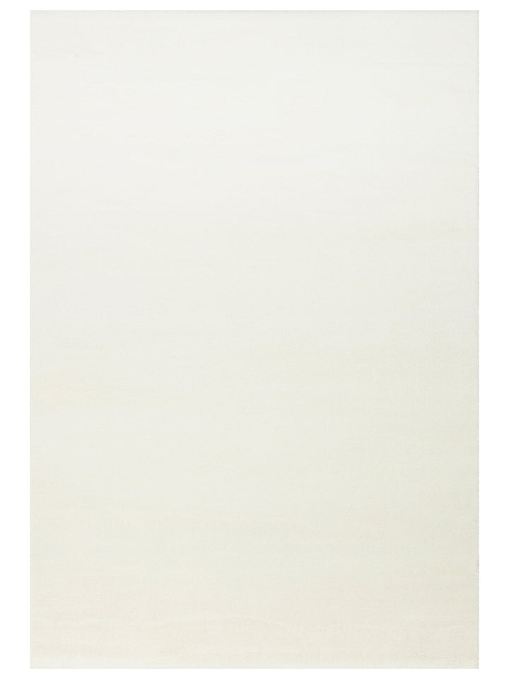 سجادة بيز هاف ناعمة الملمس أنيقة شاجي 01 أبيض