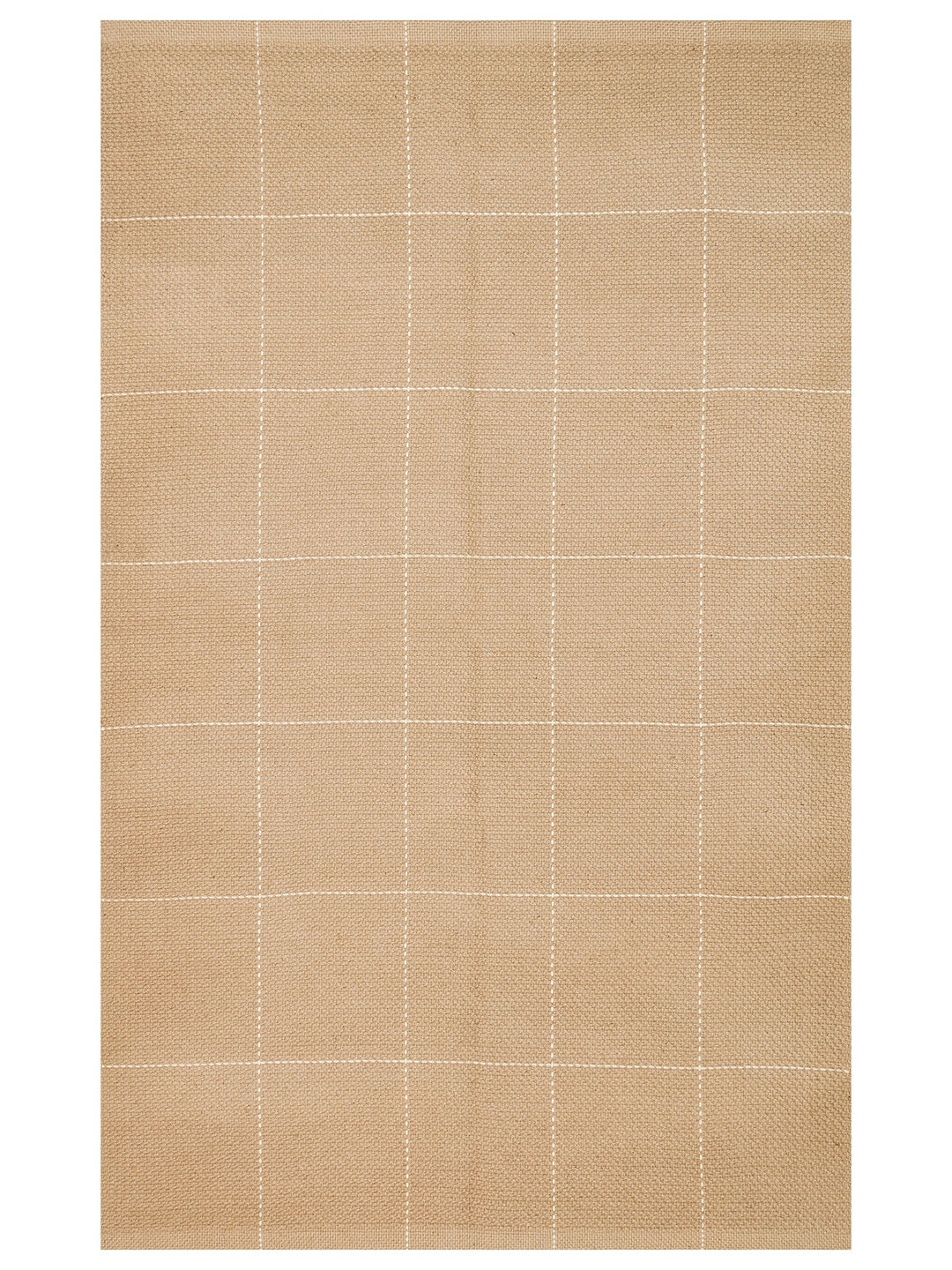 Agra %100 Naturel Jüt ve Pamuk Çift Taraflı Oturma Odası Koridor Mutfak Balkon Modern Kilim 1WH - Carpetdocia