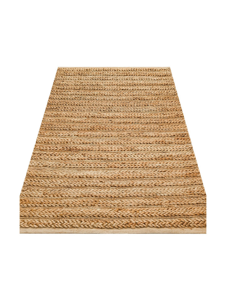 Baccarat Jüt %100 Naturel Oturma Odası Koridor Antre Mutfak Balkon El Dokuma Hasır Halı BAC MIX NAT - Carpetdocia