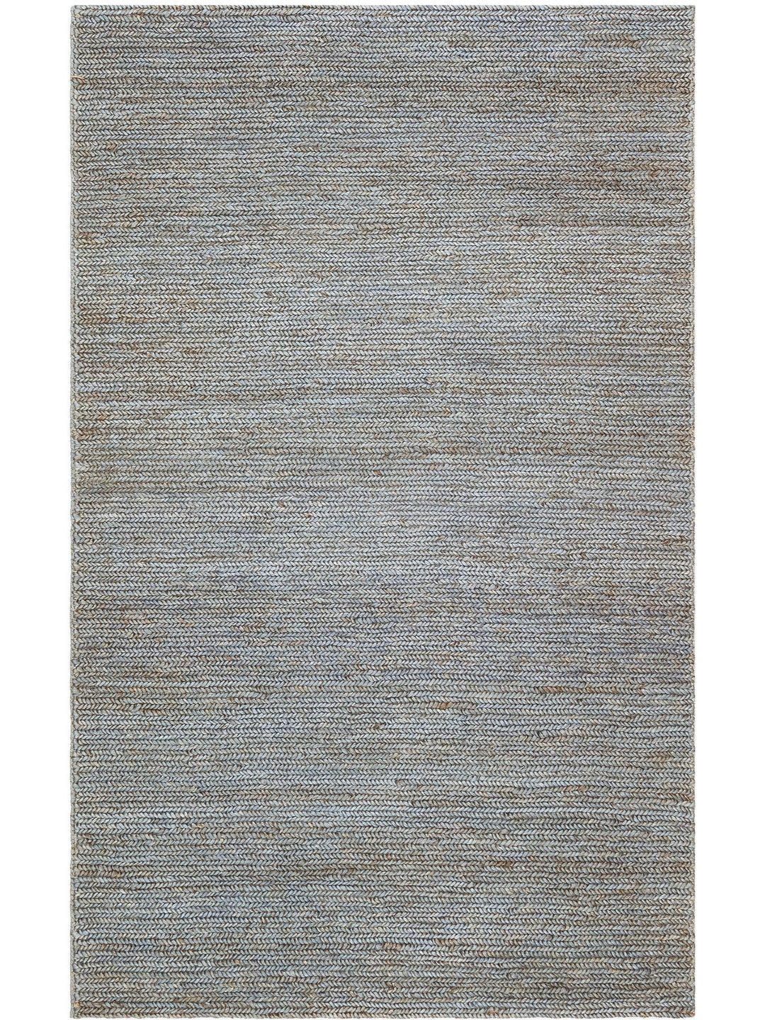 Baccarat Neo Jüt %100 Naturel Oturma Odası Koridor Mutfak Balkon El Dokuma Hasır Halı BCNSLATEBLUSB3 - Carpetdocia