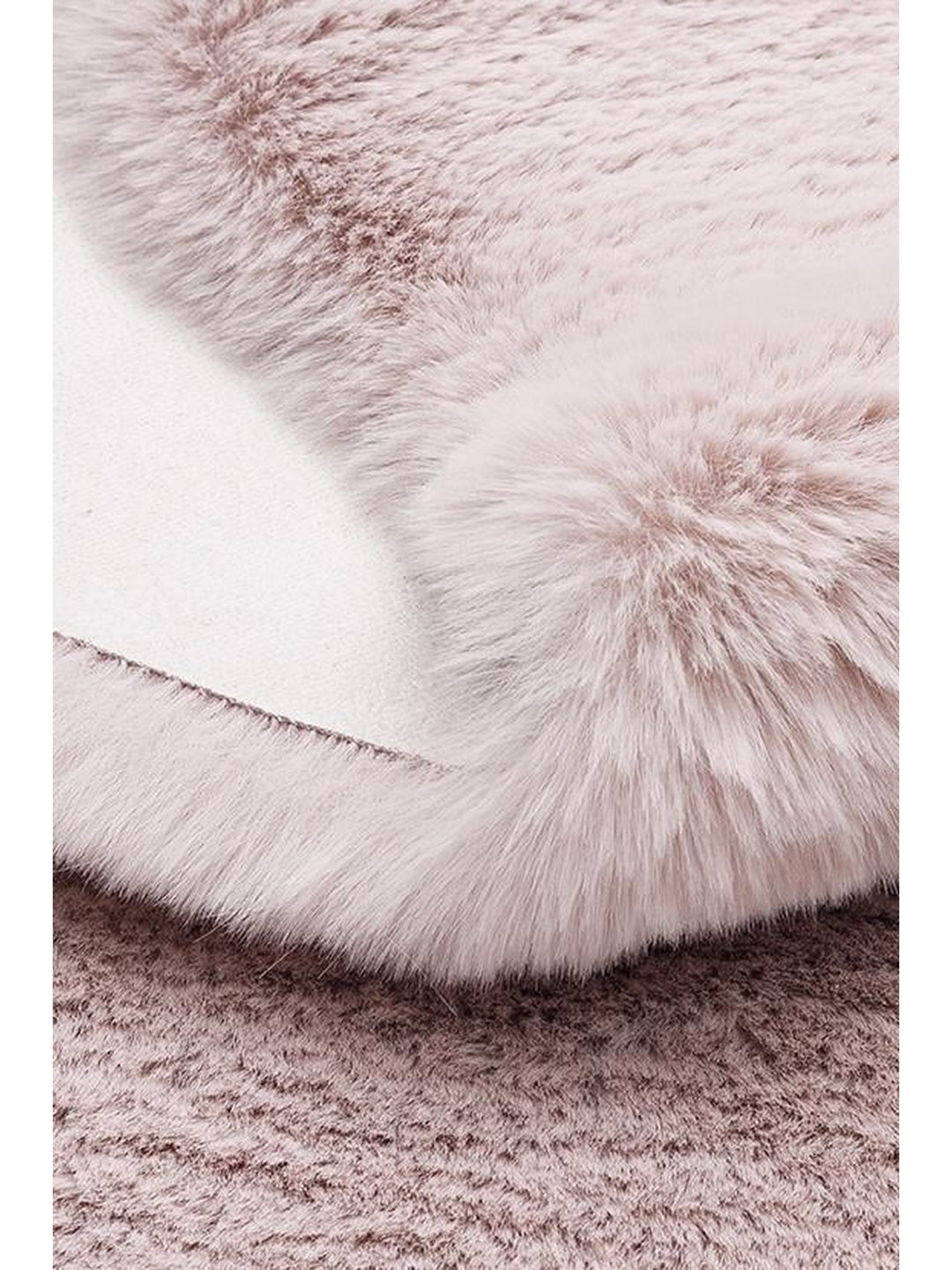 Bunny New Yumuşak Dokulu Uzun Tüylü Yıkanabilir Tavşan Postu POWDER QUARD N - Carpetdocia