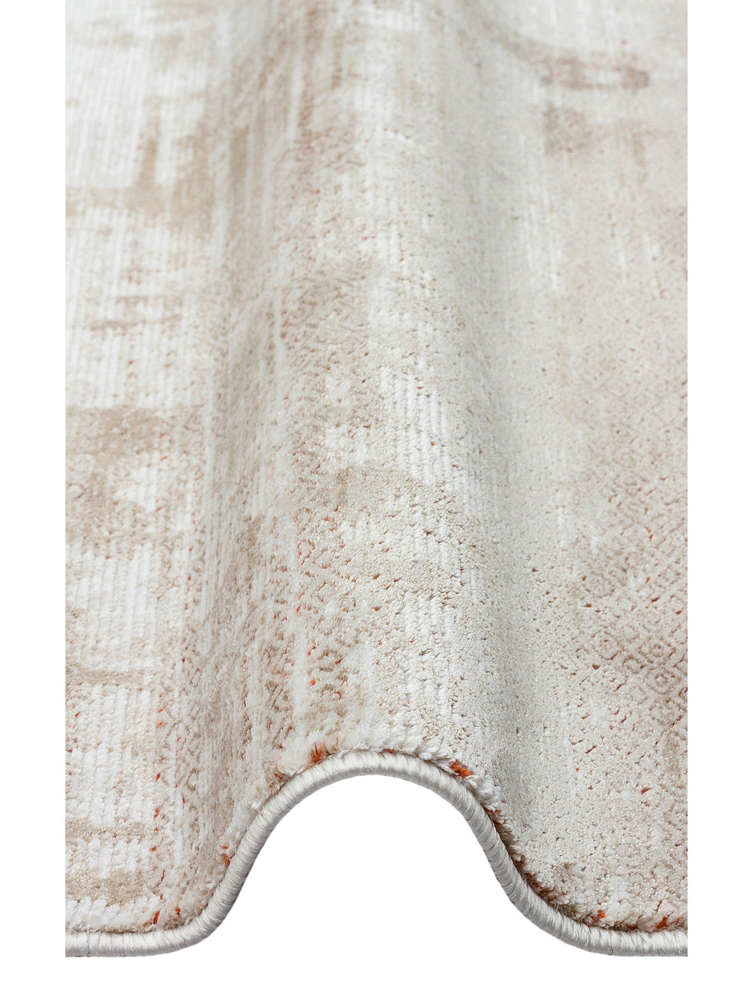 Cairo Serisi Extra Yumuşak Dokulu Sık Dokuma Modern Desenlere Sahip Şık Salon Halısı 04 CREAM BEIGE - Carpetdocia