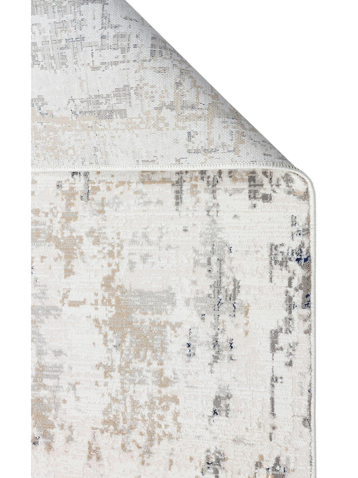Cairo Serisi Extra Yumuşak Dokulu Sık Dokuma Modern Desenlere Sahip Şık Salon Halısı 07 CREAM BEIGE - Carpetdocia