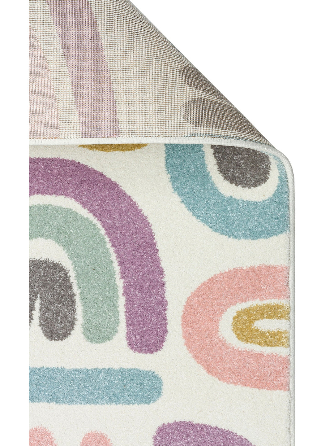 Carpetdocia Kids Eğlenceli Pastel Çocuk Halısı 20 PASTEL - Carpetdocia