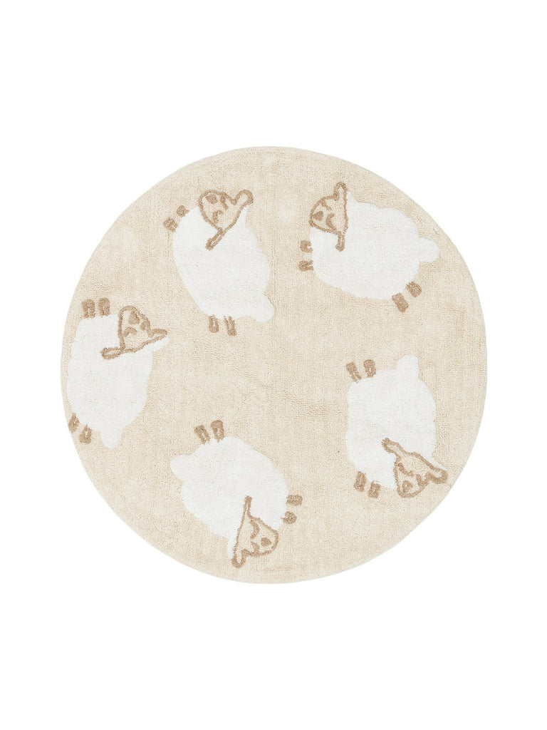 Cotton Baby 100% Natural Cotton Washable Non-Slip Based Baby Rug 11 MULTY XXW Q