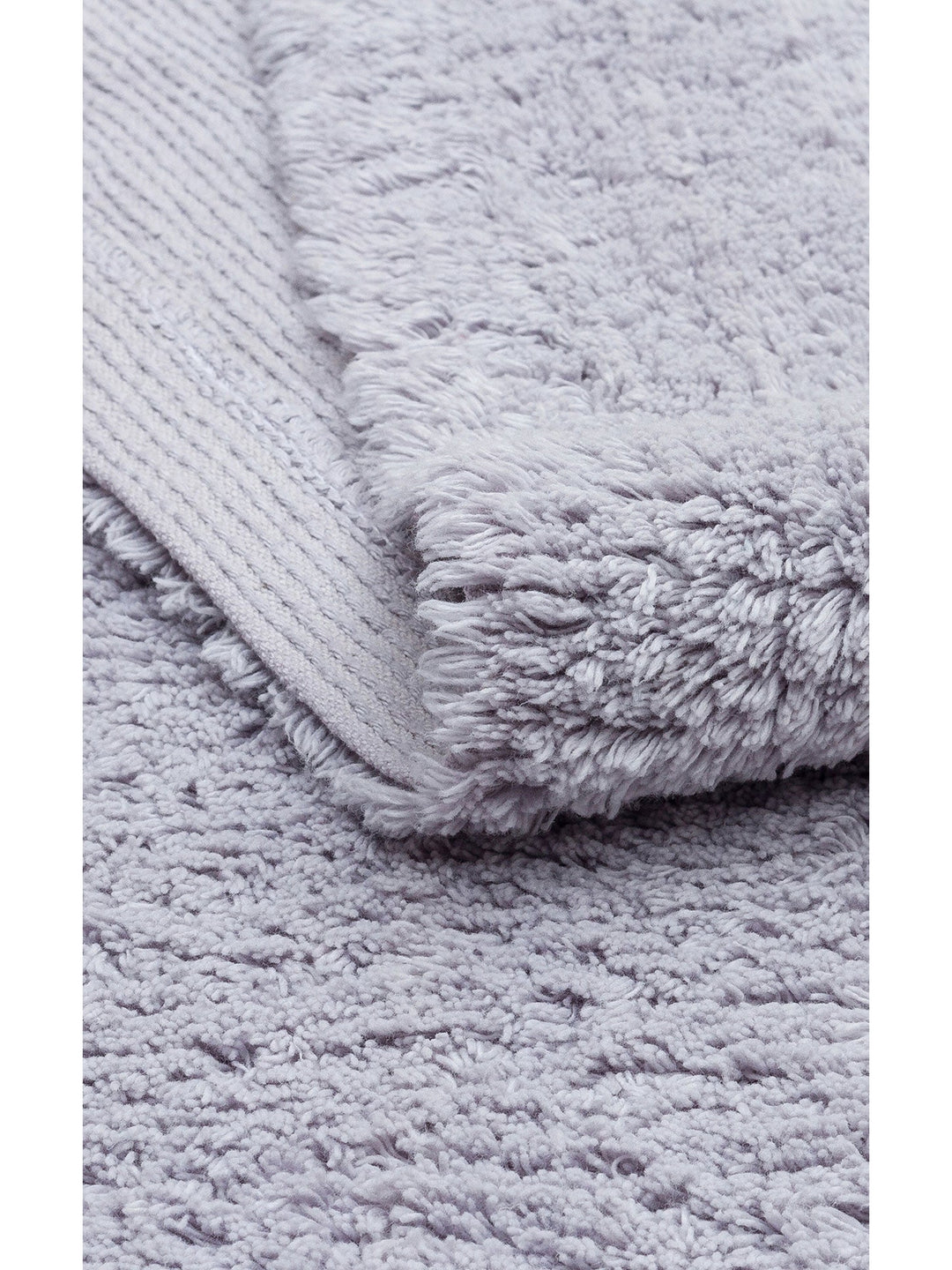Cotton Baby %100 Naturel Pamuk Yıkanabilir Kaymaz Tabanlı Bebek Halısı PLAIN GREY - Carpetdocia