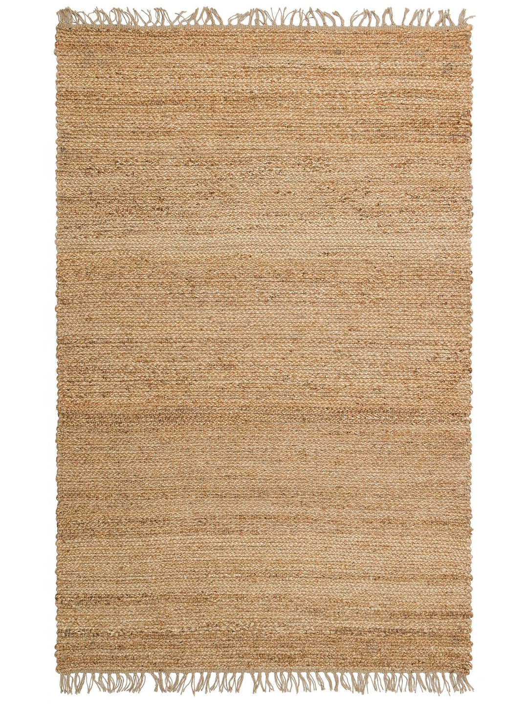Crown Jüt %100 Naturel El Dokuma Oturma Odası Koridor Antre Mutfak Balkon Hasır Halı 02 NATURAL XW - Carpetdocia