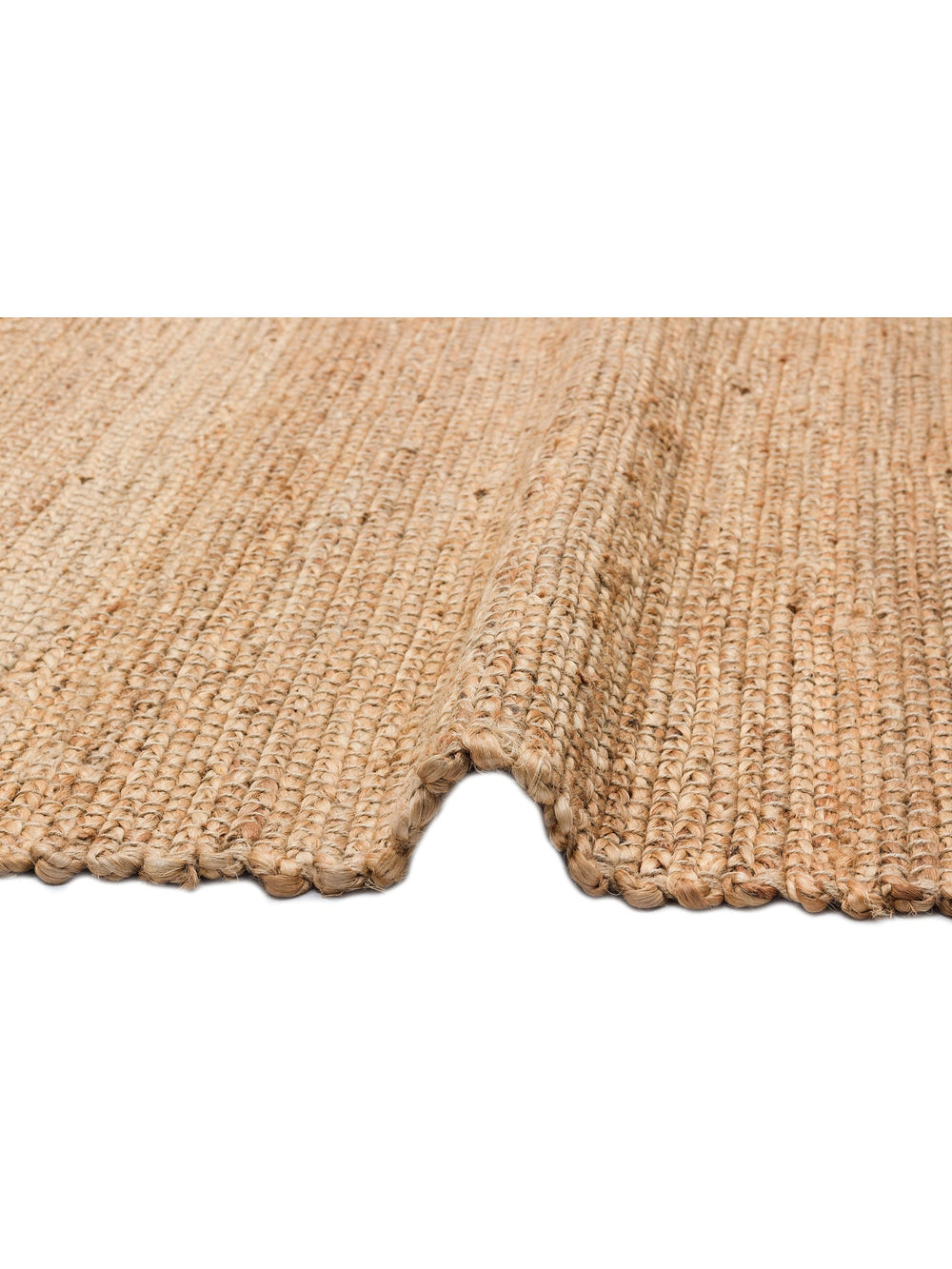 Crown Jüt %100 Naturel El Dokuma Oturma Odası Koridor Antre Mutfak Balkon Hasır Halı 02 NATURAL XW - Carpetdocia