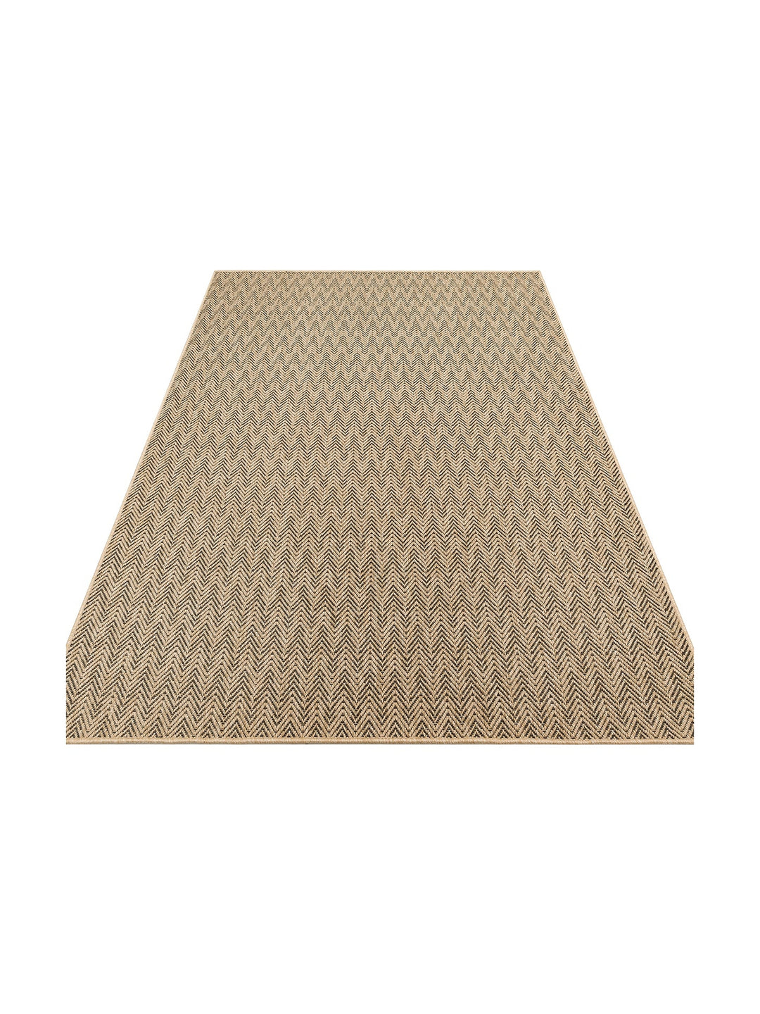 Dream İç ve Dış Mekan Kullanımına Uygun Kolay Temizlenebilir Sisal Görünümlü Halı 02 NATURAL BLACKXW - Carpetdocia