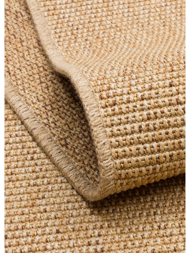 Dream İç ve Dış Mekan Kullanımına Uygun Kolay Temizlenebilir Sisal Görünümlü Halı 2702 GOLD - Carpetdocia