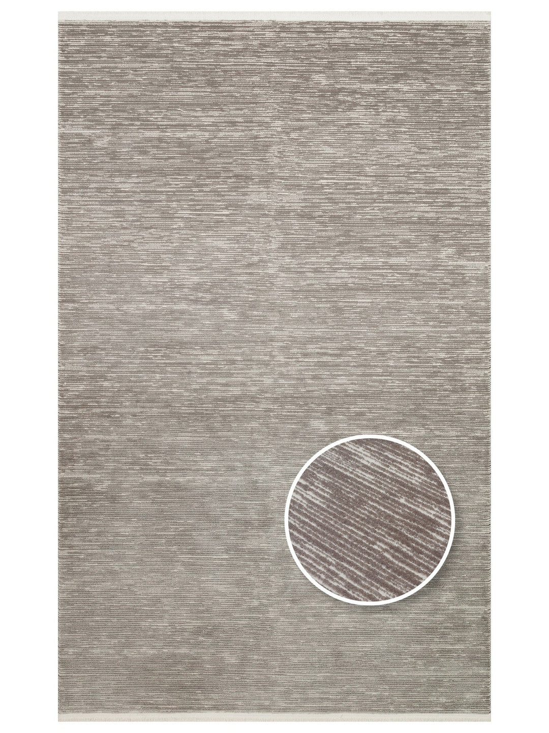 Fade Serisi Sade Desenli Oturma Odası Salon Koridor Antre Yatak Odası Modern Halı PLAIN D.GREY - Carpetdocia
