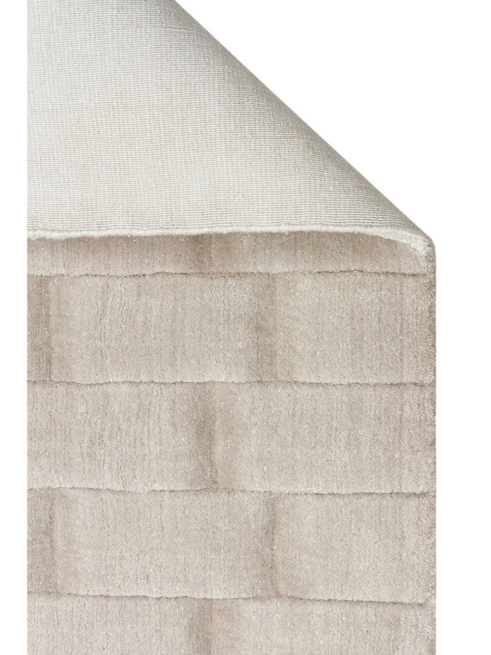 Fluffy Serisi 3D Oyma El Dokuma Salon Oturma Odası Yatak Odası Koridor Antre Modern Halı SILVER - Carpetdocia