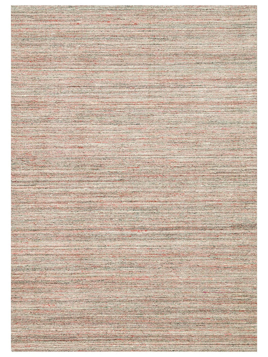 Helsinki Serisi %100 Naturel Yün ve Viskon El Dokuma Modern İskandinav Salon Oturma Odası Halı ROSE - Carpetdocia