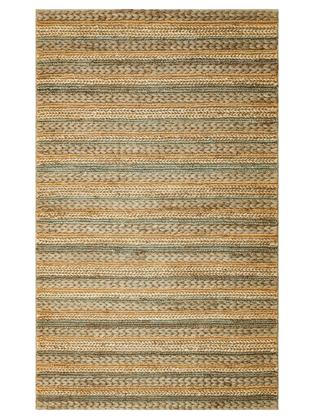 Knit Jüt Farklı Örgü Dokusuna Sahip El Dokuma Naturel Jüt Hasır Halı 1103 GREY MULTY XW - Carpetdocia