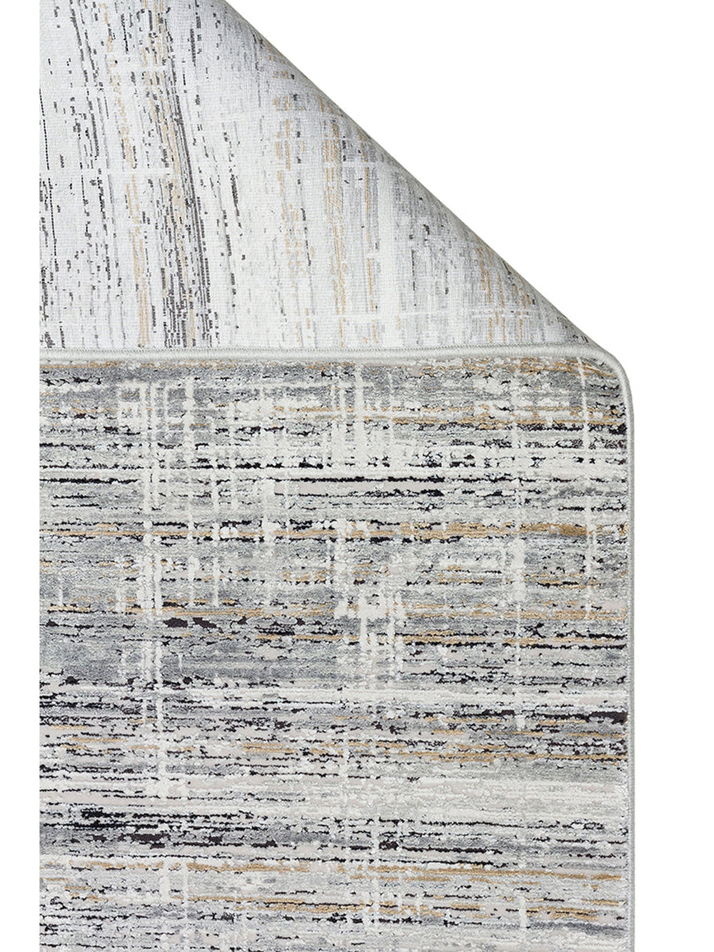 Lucia Serisi Modern Parlak Salon Oturma Odası Yatak Odası Antre Halı GREY - Carpetdocia