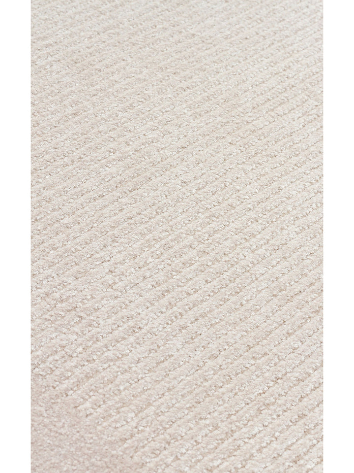 Montenegro Viskon Karışımlı Sade Desenli Sık Dokuma Oturma Odası Salon Koridor Modern Halı 02 BEIGE - Carpetdocia