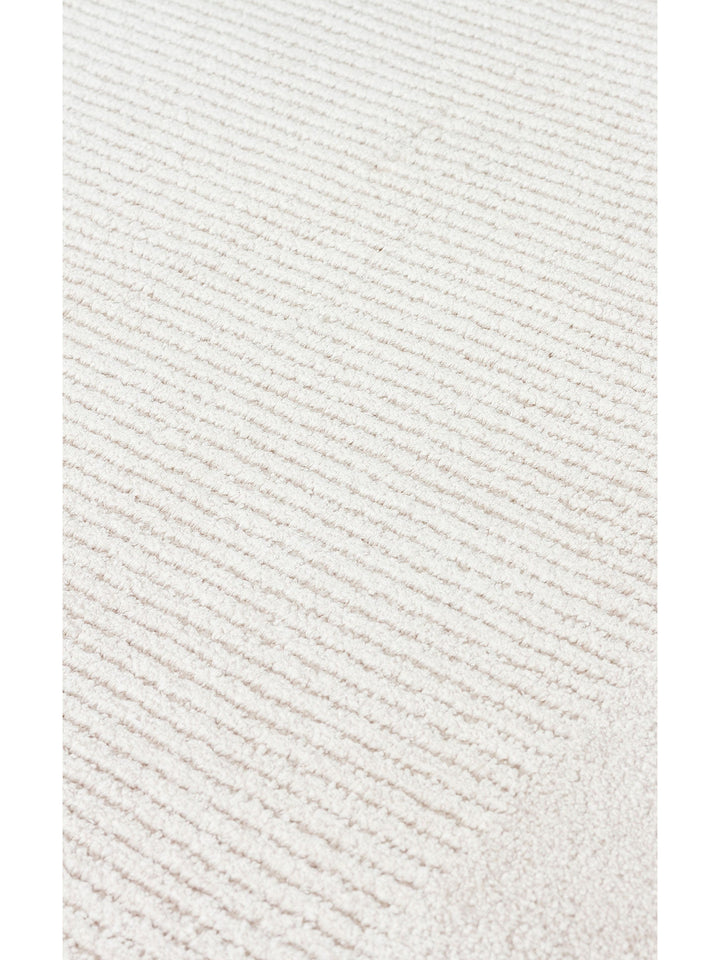 Montenegro Viskon Karışımlı Sade Desenli Sık Dokuma Oturma Odası Salon Koridor Modern Halı 02 BEIGE - Carpetdocia