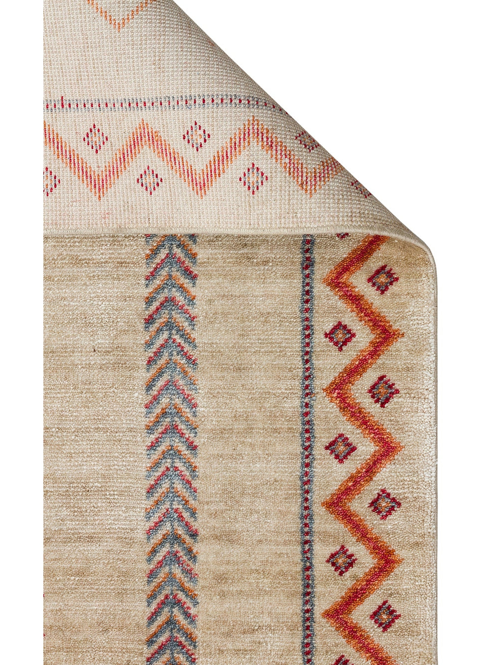 Oushak Carnaval %100 Naturel Kolay Temizlenir El Emeğiyle Üretilen Tensel Modern Uşak Halısı 20LGHTM - Carpetdocia