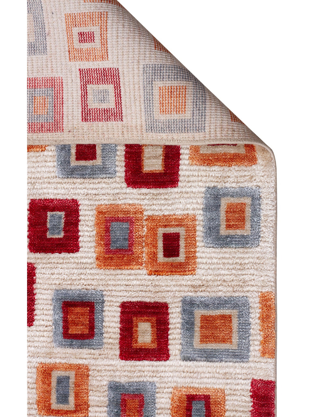 Oushak Carnaval %100 Naturel Kolay Temizlenir El Emeğiyle Üretilen Tensel Modern Uşak Halısı 21 BEGM - Carpetdocia