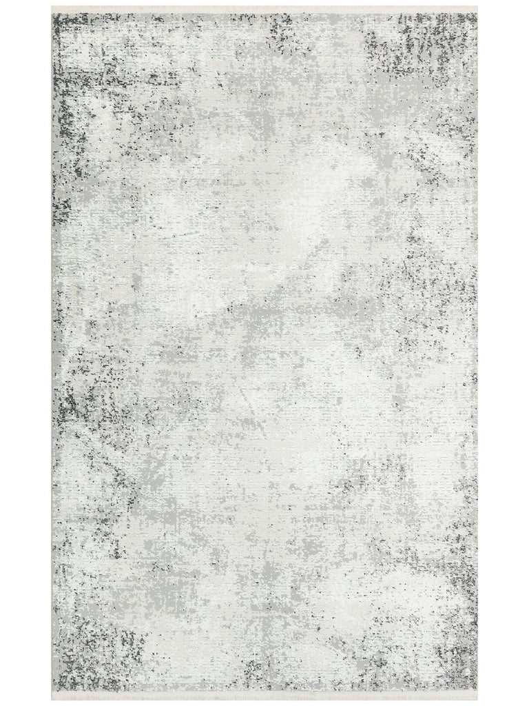 Pacific Series Aged Patterned Living Room Living Room Corridor Entrance Modern Rug 05 CREAM GREY XW