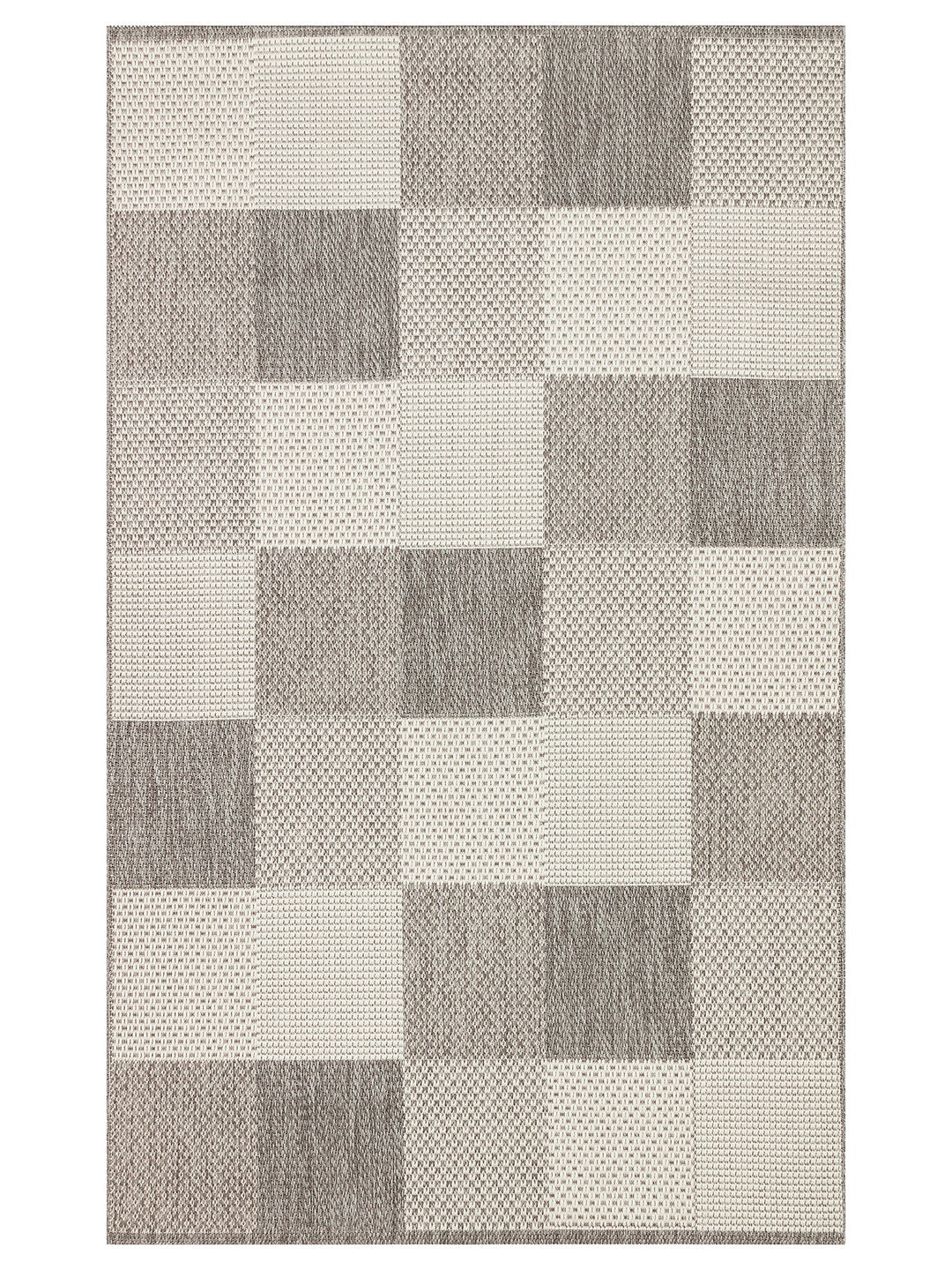 Resort Pamuklu Kaymaz Tabanlı Oturma Odası Koridor Antre Mutfak Şık Kilim 01 GREY - Carpetdocia