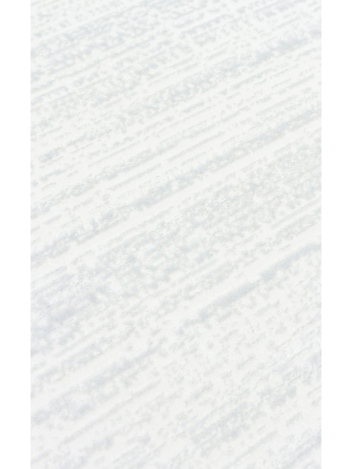 Smooth Yıkanabilir Kaymaz Parlak Oturma Odası Salon Koridor İnce Dokuma Modern Halı 101 CREAM XW - Carpetdocia