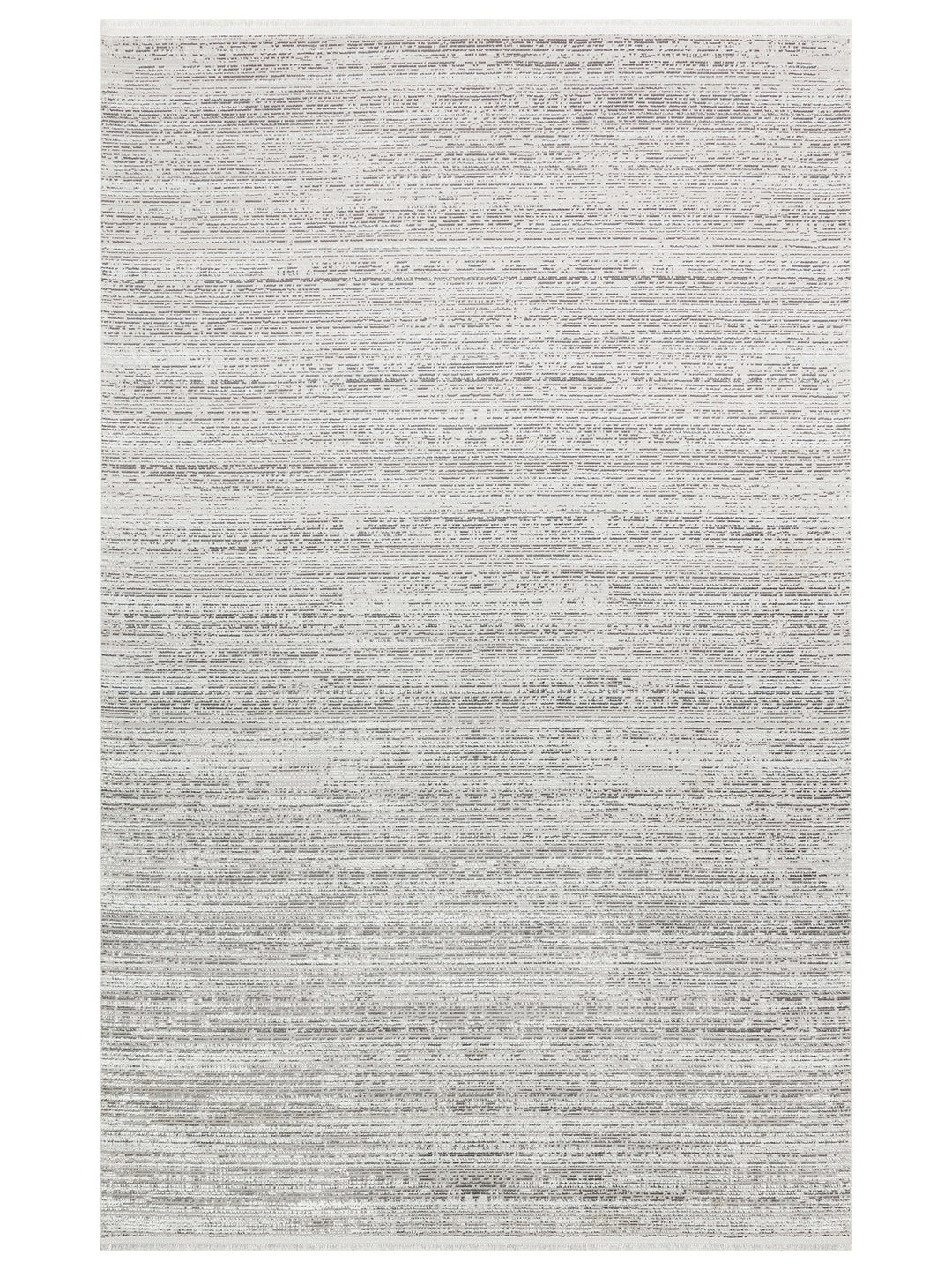 Smooth Yıkanabilir Kaymaz Parlak Oturma Odası Salon Koridor İnce Dokuma Modern Halı 101 D.GREY XW - Carpetdocia