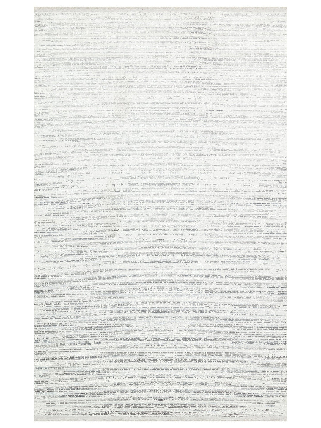 Smooth Yıkanabilir Kaymaz Parlak Oturma Odası Salon Koridor İnce Dokuma Modern Halı 101 L.GREY XW - Carpetdocia