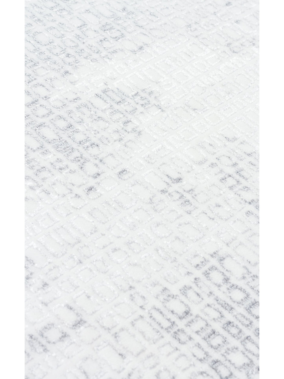 Smooth Yıkanabilir Kaymaz Parlak Oturma Odası Salon Koridor İnce Dokuma Modern Halı 108 CREAM GREY - Carpetdocia