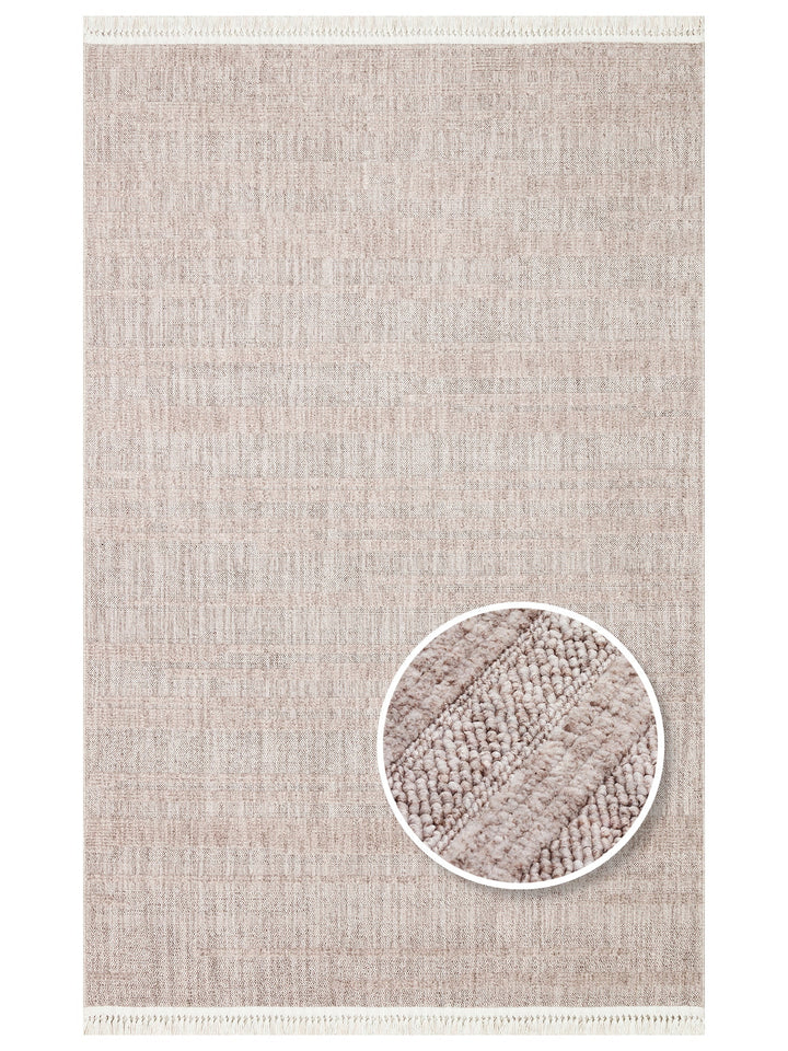 Style Hav Toz Vezmez Yumuşak Dokulu Oturma Odası Salon Koridor Antre Modern Halı 01 GREY - Carpetdocia