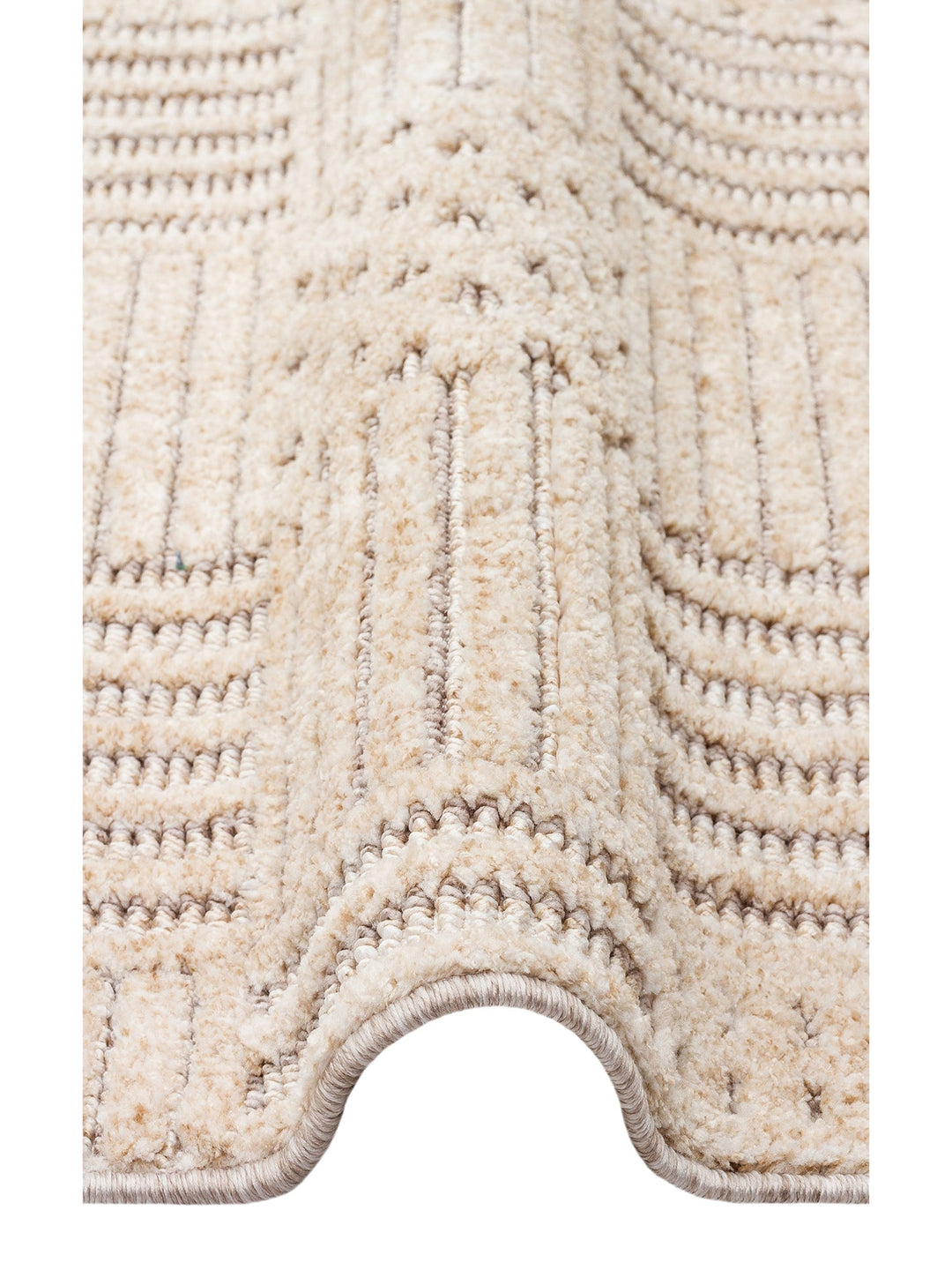 Style Hav Toz Vezmez Yumuşak Dokulu Oturma Odası Salon Koridor Antre Modern Halı 05 BEIGE GOLD - Carpetdocia