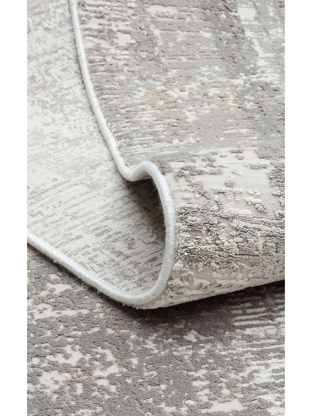 Tango Parlak Şık ve Modern Sıkı Dokuma Salon Halısı 01 CREAM BEIGE - Carpetdocia